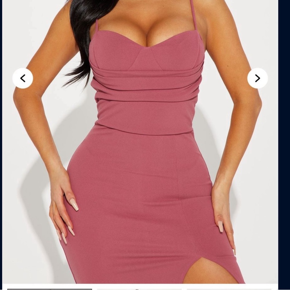 Mauve Rose Formal Dress